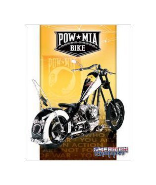 American Chopper - Pow Mia Bike Tin Sign