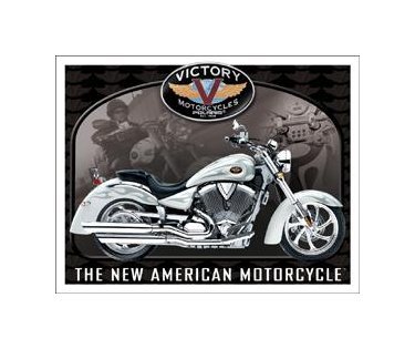 Victory Motorcycles - King Pin Tin Sign