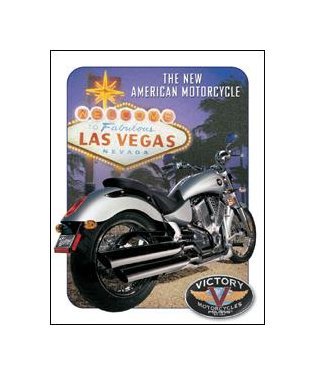 Victory Motorcycles - Las Vegas Tin Sign