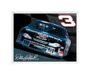 Dale Earnhardt - #3 Car Tin Sign