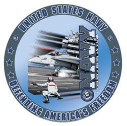 United States Navy - Defending America's Freedom Tin Sign