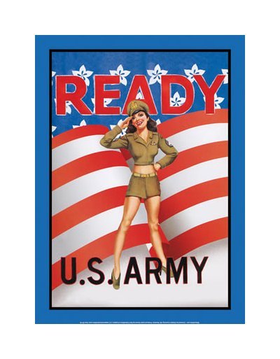 United States Army - Ready US Army Tin Sign