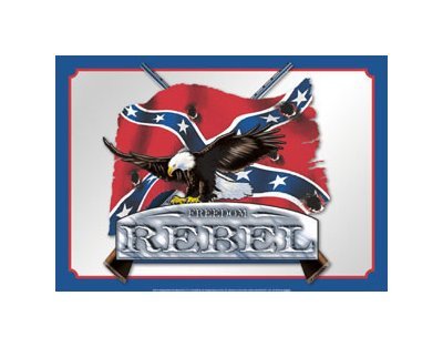 Freedom Rebel Tin Sign