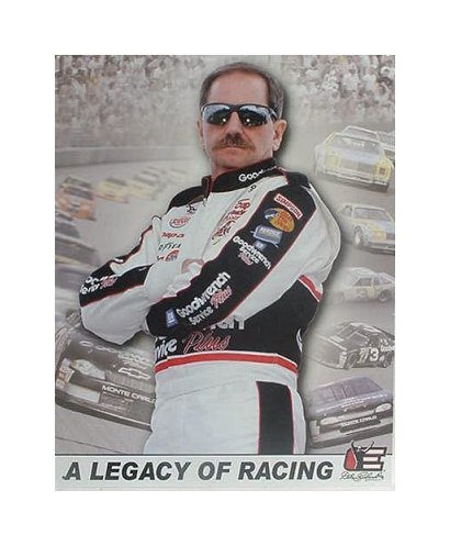 Dale Earnhardt - #3 A Legacy of Racing Tin Sign