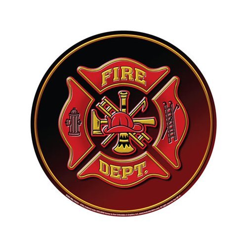 Fire Department - Round Sign