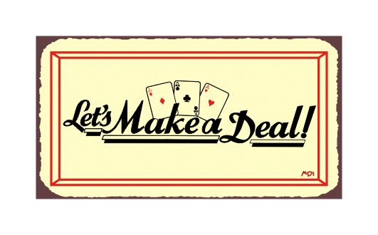 Let's Make a Deal - Metal Art Sign