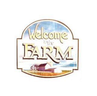Welcome to the Farm - Welcome Sign - Tin Sign