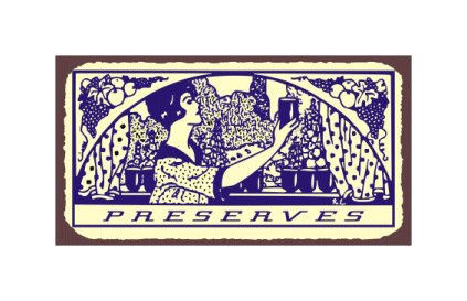 Kitchen Preserves - Metal Art Sign