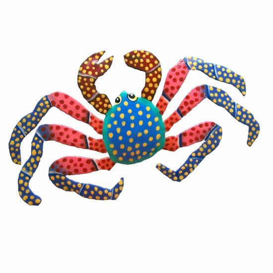 Haitian Metal Art Crab - FREE U.S. and Canada shipping!