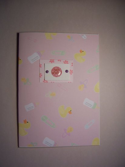 Baby Girl Best Wishes - FREE shipping!