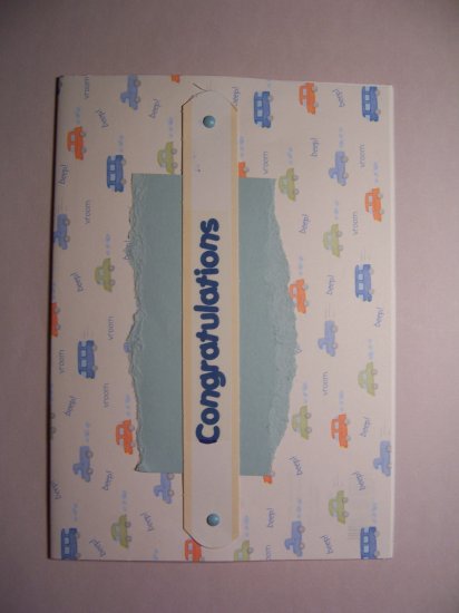 Baby Boy Congrats - FREE shipping!