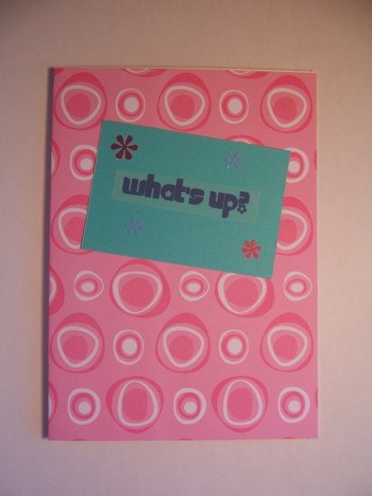 "What's Up?" - FREE shipping!
