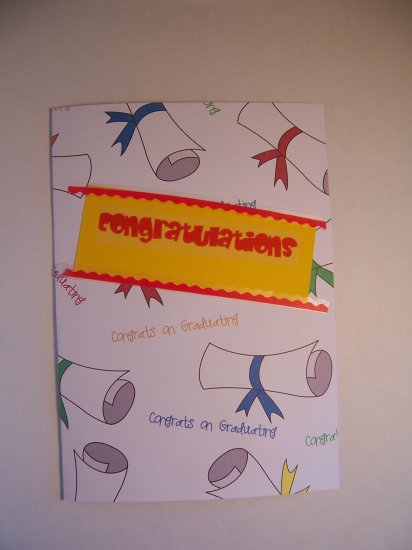 Congratulations - Graduation - FREE shipping!