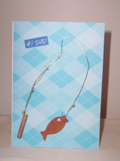 Fishing Father's Day Card - FREE shipping!