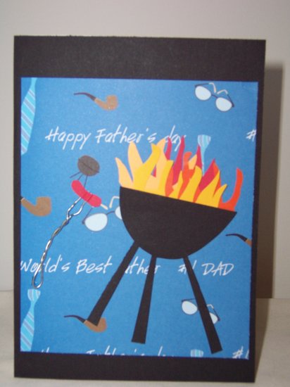 BBQ Father's Day Card - FREE shipping!