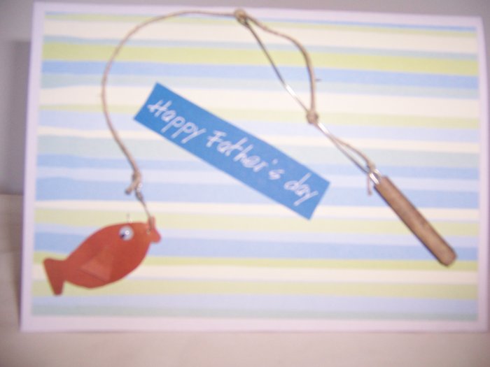 Fishing Father's Day Card - FREE shipping!