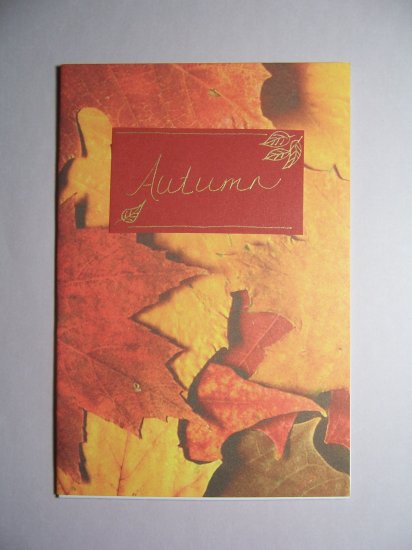 Autumn card - FREE shipping!