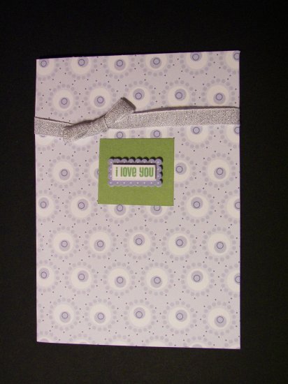 I Love You card - FREE shipping!