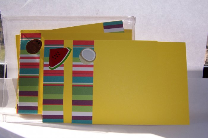 Fun Fruits Notecard Set-FREE Shipping!