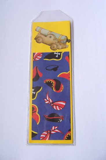 Pirate Bookmark- FREE Shipping!