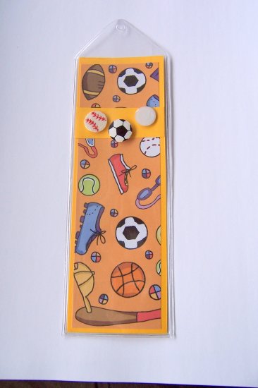Sporty Bookmark- FREE Shipping!