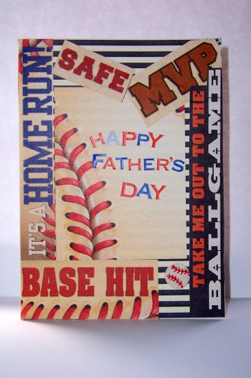 Baseball-loving Dad - FREE shipping!
