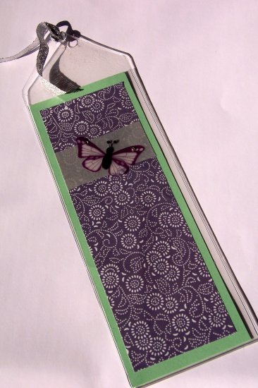 Purple Butterfly Bookmark- FREE Shipping!
