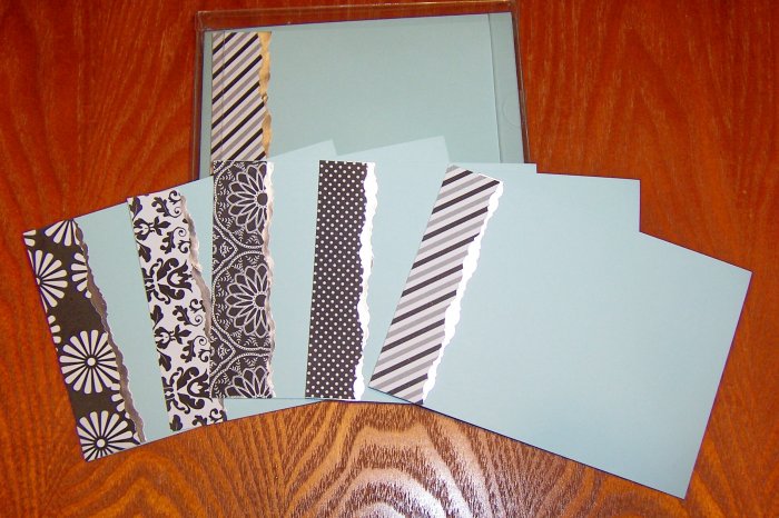 Black & White Notecard Set-FREE Shipping!
