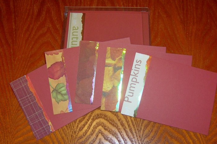 Autumn Note Card Set-FREE Shipping!