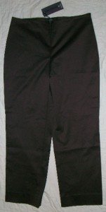 NWT ZANELLA Italy Nina Stretch Crop Pants 4 30 $275 NEW