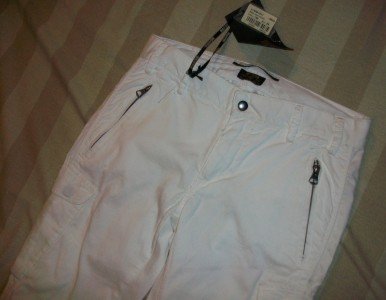 NWT RA-ER Wild Cargo Snap Cuff Pants 26 x 31 $225 NEW