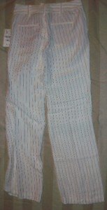 NWT Zara Basic Flat Front Linen Career Pants 2 NEW $79