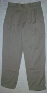 NWT Tasso Elba Khaki Pants Cashmere 31 x 32 $150 NEW