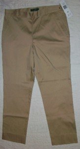 NWT Ralph Lauren Sand Classic Petite 8P 32 x26 NEW $70