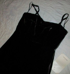NWT Sutton Studio Bloomingdale's Velvet Dress 2P $219