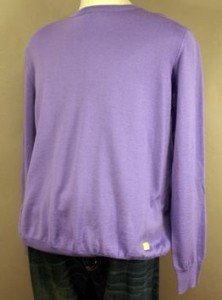 NEW Valentino Italy Thin Knit Crew Neck Sweater L $325