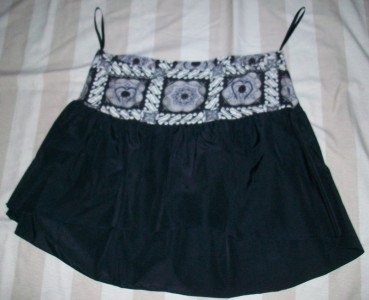 NWT Susie Mooratoff High Waist Runway Skirt 30 $185 NEW