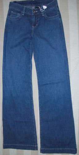 NEW BLUJEANIOUS Denim Wide Leg Jeans 25 27 $180