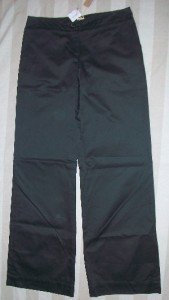 NWT ORGANIC Cotton Wide Leg Trouser Pants 8 32 x34 $198