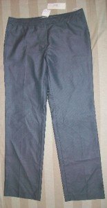 NWT GERARD DAREL Pinstripe Trouser Pants 10 44 $290 NEW