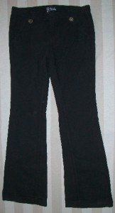 NWT ANLO Button Tab Bootcut Cord Pants 29 32x34$210 NEW