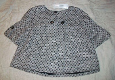 NWT Ellen Tracy Silk & Cotton Blazer Jacket 10 $498 NEW