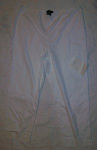 NWT Sutton Studio Ivory Light Slacks Pants 14P NEW $79