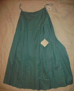 NWT Sutton Studio A-Line Mint Aqua Green Skirt 4 $249