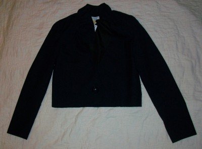 NWT CHRIS BENZ Becky Navy Blazer Jacket 2$1039 NEW