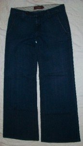 Raven Denim Dark Wide Leg Jeans 26 x 30 EXC