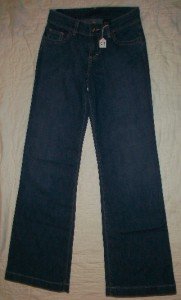 NWT Blujeanious #20924 Wide Leg Jeans 25 26 x32$180 NEW