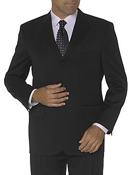 Solid Black Suit