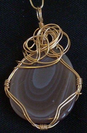 Botswana Agate Pendant