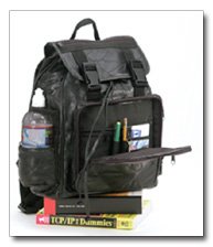 Maxam Brand Italian Stone Design Genuine Leather Backpack